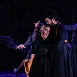 Macbeth, direção Dirceu de Carvalho e orientação de Marcelo Lazzaratto. TCC da turma 016 do curso de Artes Cênicas. 7 discentes no elenco. Datas e horários de apresentação:  18 e 19 de novembro às 14h e 19h no Paviartes - Rua Pitágoras, 500. E 23 e 24 de novembro sessões únicas às 20h e 19h, respectivamente, no Cis Guanabara -  R. Mário Siqueira, 829. Foto: Gabriel Góes.